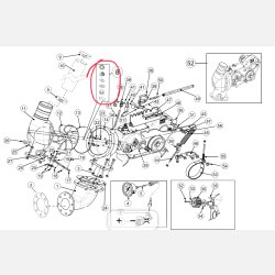 Revisions kit Marani // mellem gearkasse og turbine