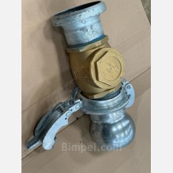 kontraventil 4" med bauer koblinger han / hun