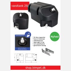 Mobil hndvask med 25l vandtank