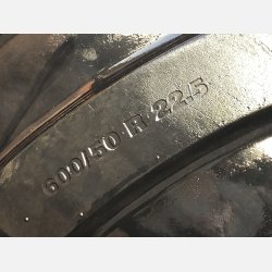 4 stk komplette hjul - Vredestein 600/50r22,5