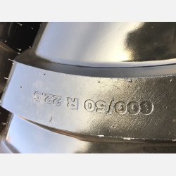 4 stk komplette hjul - Vredestein 600/50r22,5