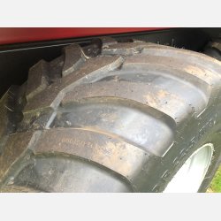 4 stk komplette hjul - Vredestein 600/50r22,5