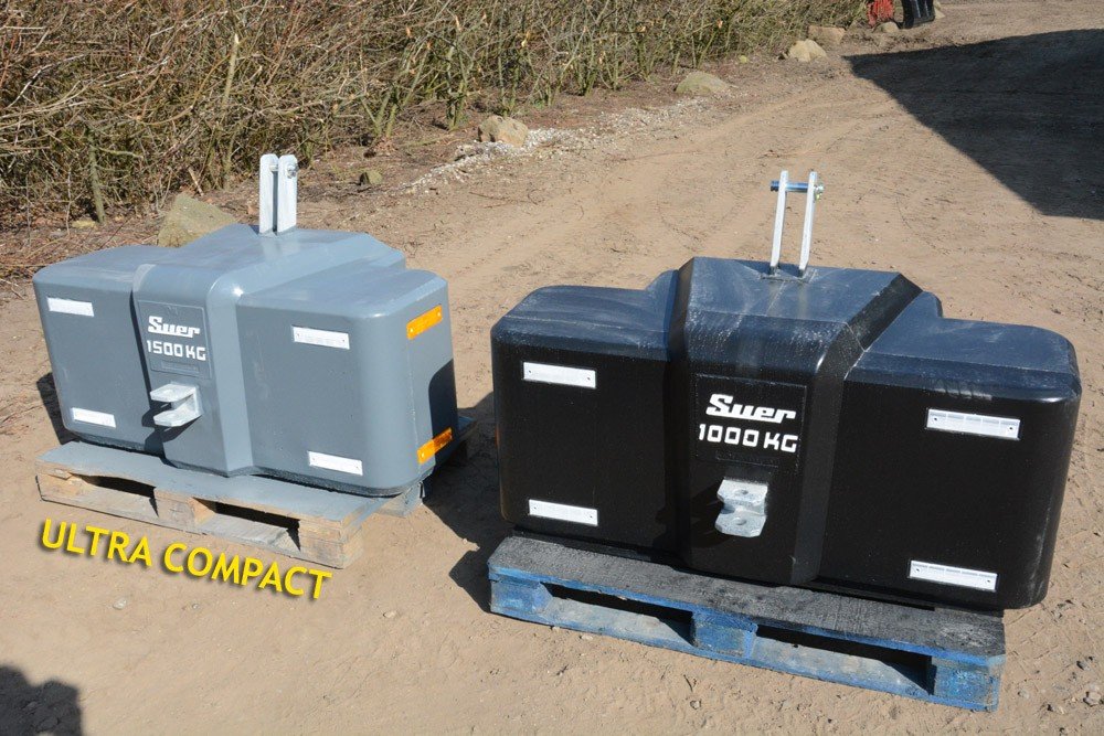 Suer Ultra compact 1050kg - 1500kg - 2000kg - 2400kg - Frontvægte - Bimpel